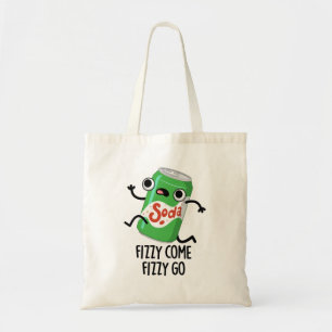 Bolsa Tote Fizzy Vem Fizzy Vai Engraçado Pop Pun Soda