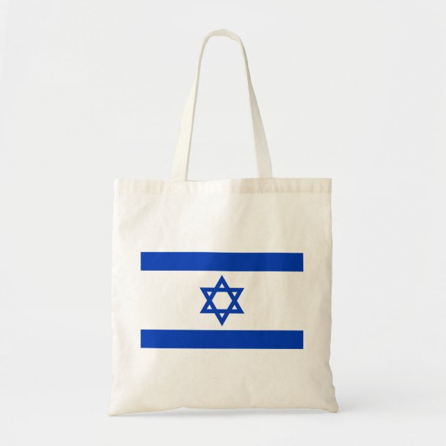 Bolsa Tote Flag of Israel (Frente)