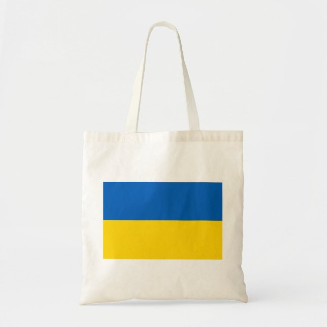 Bolsa Tote Flagge Ucrânia (Frente)
