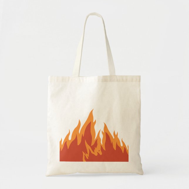Bolsa Tote Flaming Flame Design Totosbag (Frente)