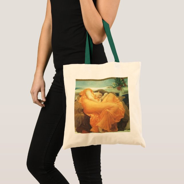 Bolsa Tote Flaming June por Lord Frederic Leighton (Frente (produto))