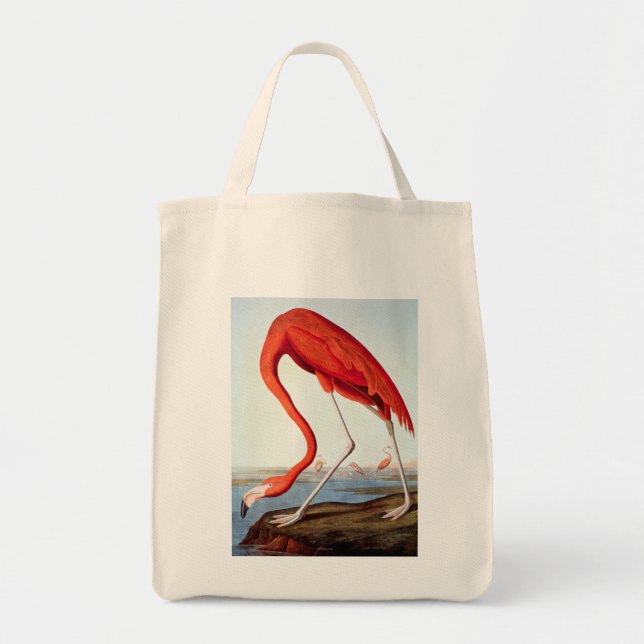 Bolsa Tote Flamingo americano (Frente)
