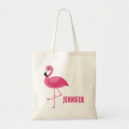 Bolsa Tote Flamingo cor-de-rosa