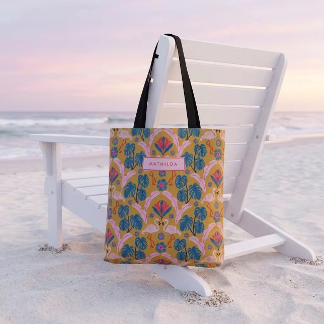 Bolsa Tote Flamingo Flamenco (Criador carregado)