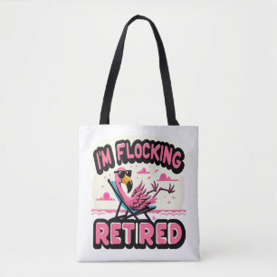 Bolsa Tote Flamingo Flocando Reforma Funarosa Aposentada