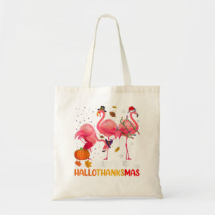 Bolsa Tote Flamingo Funny Happy HalloObrigadoMas