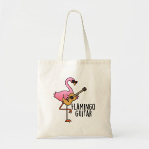 Bolsa Tote Flamingo Guitar Música Encantada
