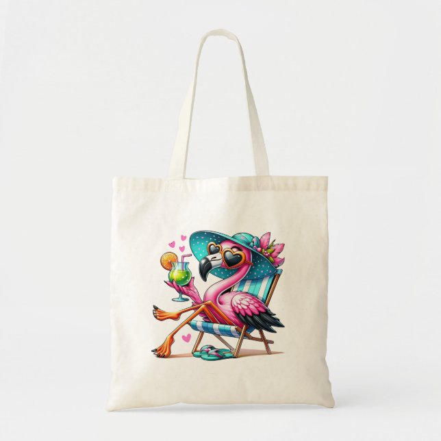Bolsa Tote Flamingo legal (Frente)
