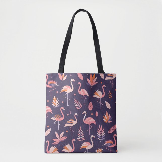 Bolsa Tote Flamingo Paradise (Frente)