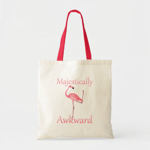 Bolsa Tote Flamingo Rosa Majesticamente Encantado