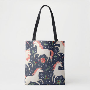 Bolsa Tote flamingos cor-de-água, pássaros exóticos, tropi