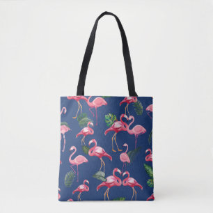 Bolsa Tote Flamingos Love Patterno 2