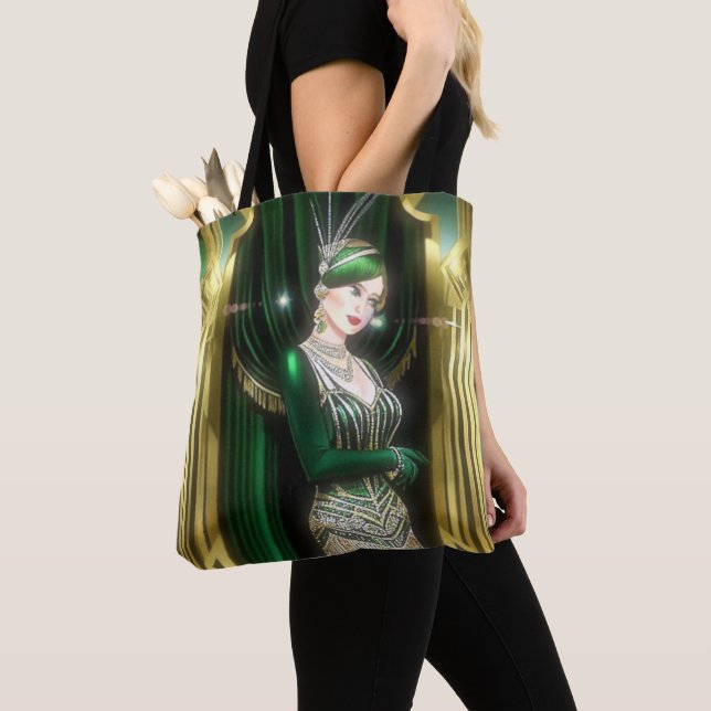 Bolsa Tote Flapper (3) Ombro: (Close Up)
