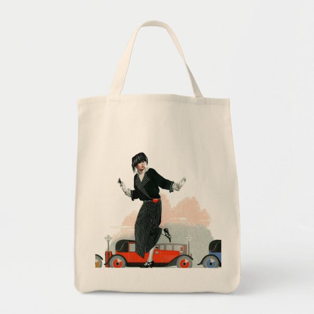 Bolsa Tote Flapper e Roadster (Frente)