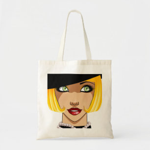 Bolsa Tote Flapper Lady