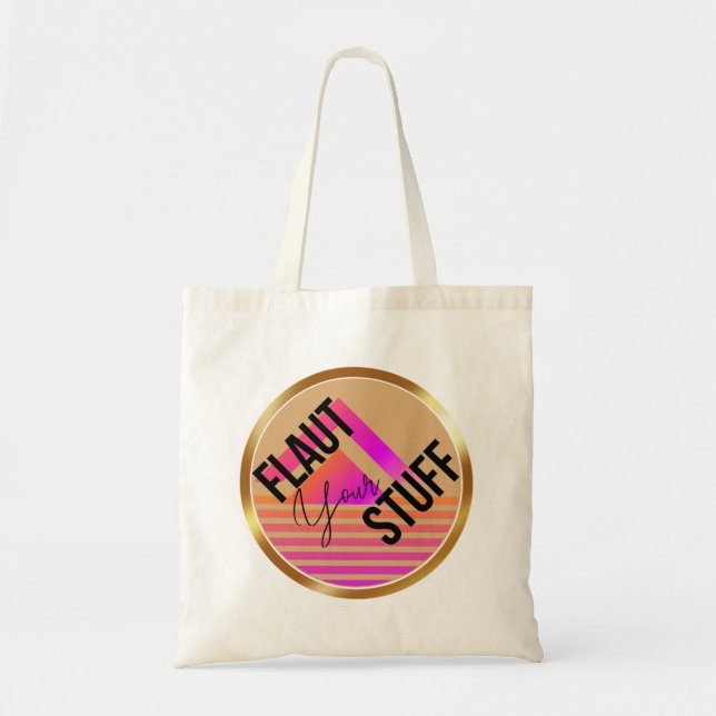 Bolsa Tote Flaut Your Stuff Tote Bag (Frente)