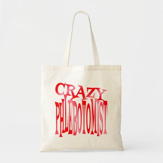 Bolsa Tote Flebotomista louco (Frente)