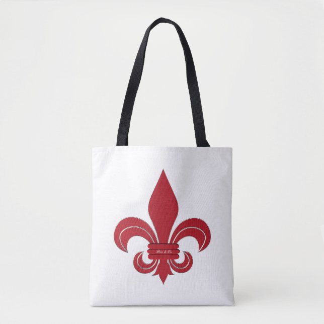Bolsa Tote Fleur de Lis (Frente)