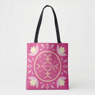 Bolsa Tote fleur de vie