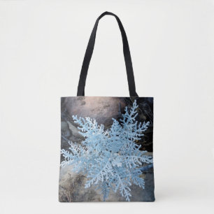 Bolsa Tote Floco de neve vivo
