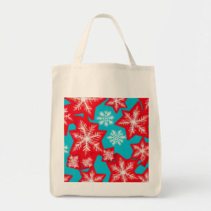 Bolsa Tote Flocos de neve