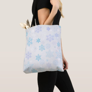 Bolsa Tote Flocos de neve