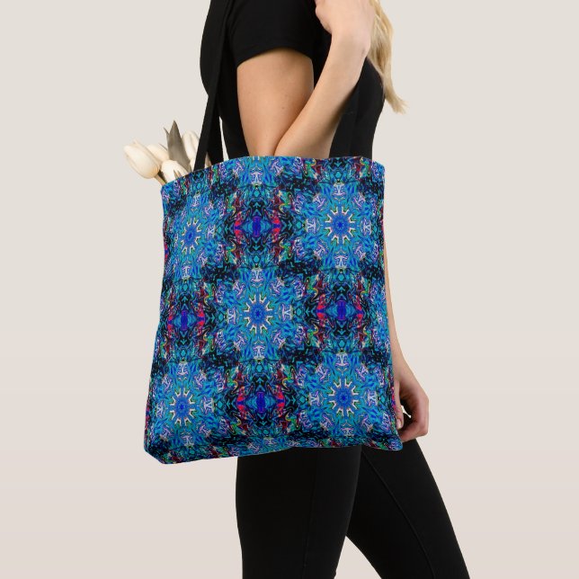 Bolsa Tote Flocos de neve do mar.... (Close Up)