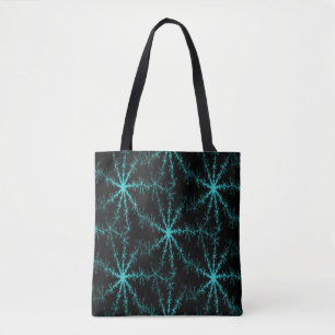 Bolsa Tote Flocos de neve no para-brisa...