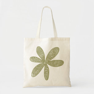 Bolsa Tote Flor bonito - Khaki