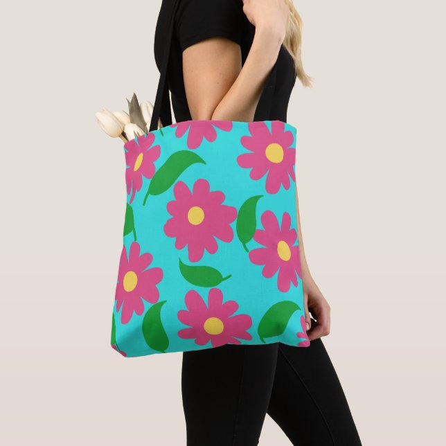 Bolsa Tote Flor casual (Close Up)