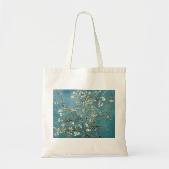 Bolsa Tote Flor de Amêndoa de Van Gogh (Frente)