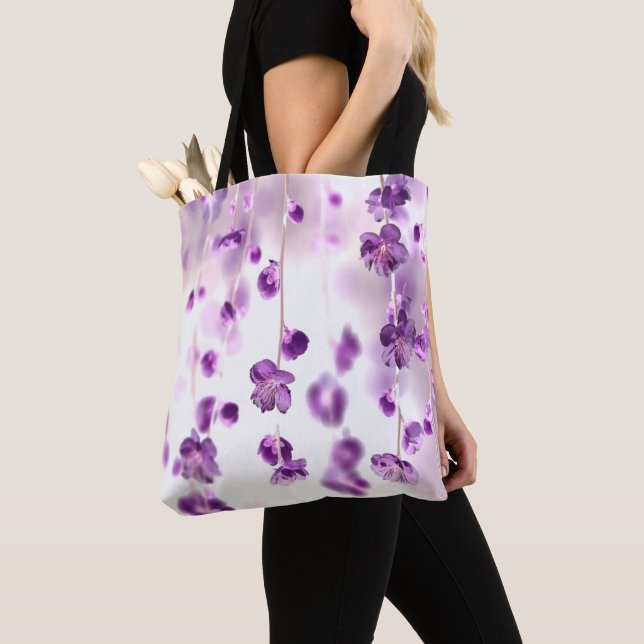 Bolsa Tote Flor de cerejeira (Close Up)