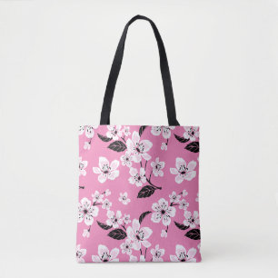 BOLSA TOTE FLOR DE CEREJEIRA - SAKURA (ROSA CLARO)
