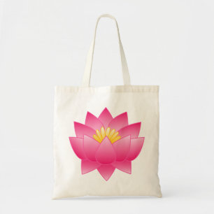Bolsa Tote flor de lotus