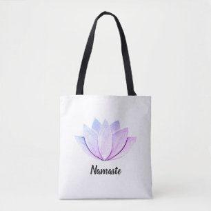 Bolsa Tote Flor de Lotus