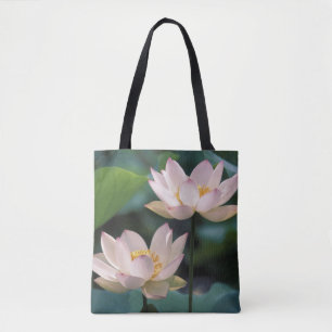 Bolsa Tote Flor de lótus em flor, China