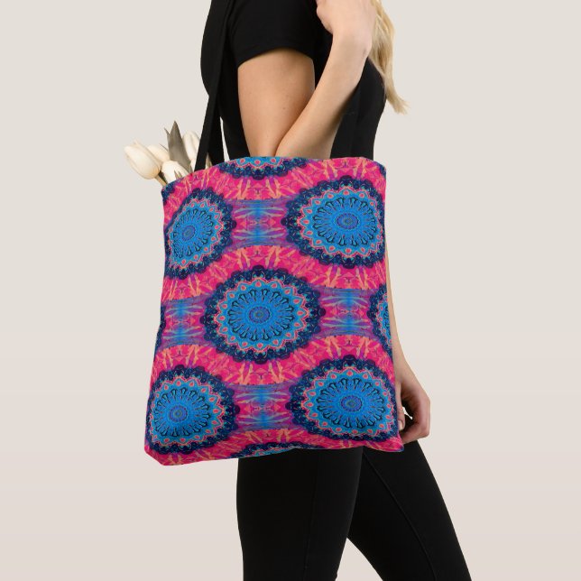 Bolsa Tote Flor de Mandalas.... (Close Up)