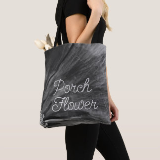 Bolsa Tote Flor de Portas / Preto e Branco /