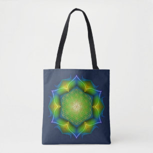 Bolsa Tote Flor De Vida / Blume des Lebens - Mandala V
