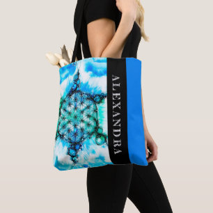 Bolsa Tote Flor De Vida - Maneiras Coloridas 3