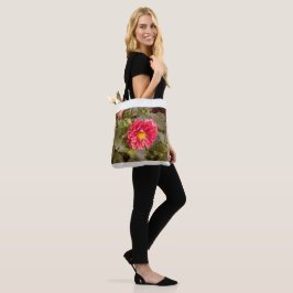 Bolsa Tote Flor do felpudo