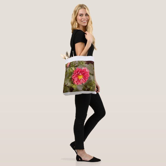 Bolsa Tote Flor do felpudo (No(a) Modelo)