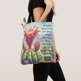 Bolsa Tote Flor e cotação do Torch Cactus