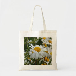 Bolsa Tote Flor Feliz - Rosto feliz de margarida sorridente