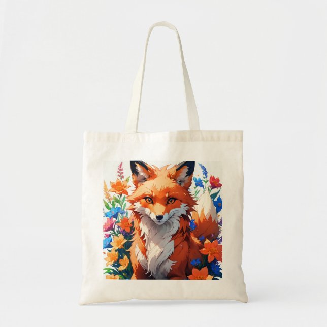 Bolsa Tote Flor Fox (Frente)