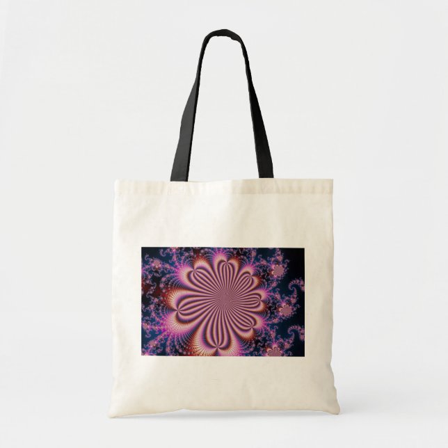 Bolsa Tote Flor - Fractal (Frente)