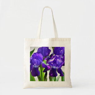 Bolsa Tote Flor Iris Roxo