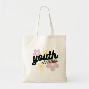Bolsa Tote Flor Juvenil Cristão Saco de Tote
