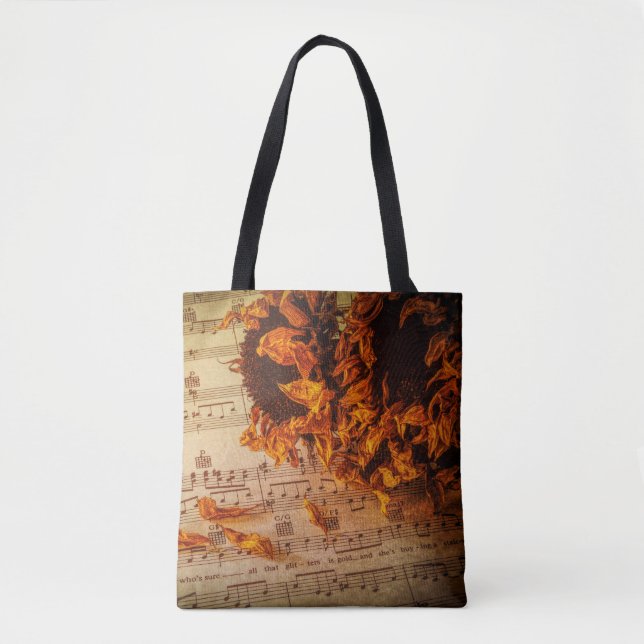 Bolsa Tote Flor para Criança (Frente)