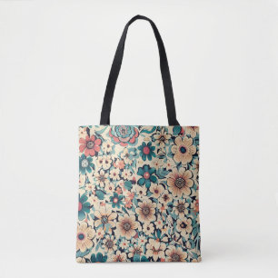 Bolsa Tote Flor Primavera boêmica